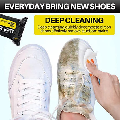 ShoeFix™ Natural Sneaker & Shoe Cleaner Wipes - 1 Packs of 80