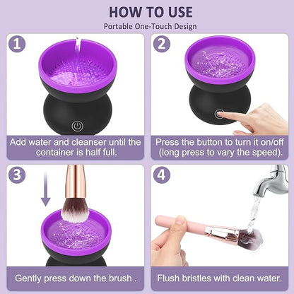 Electric Makeup Brush Cleaner