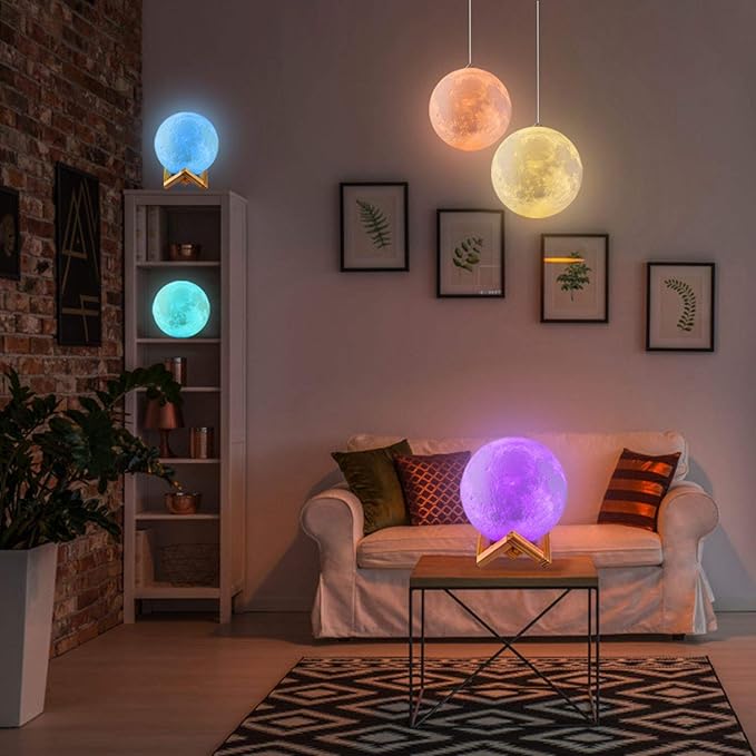 3D Moon lamp 7 Multi Colors™